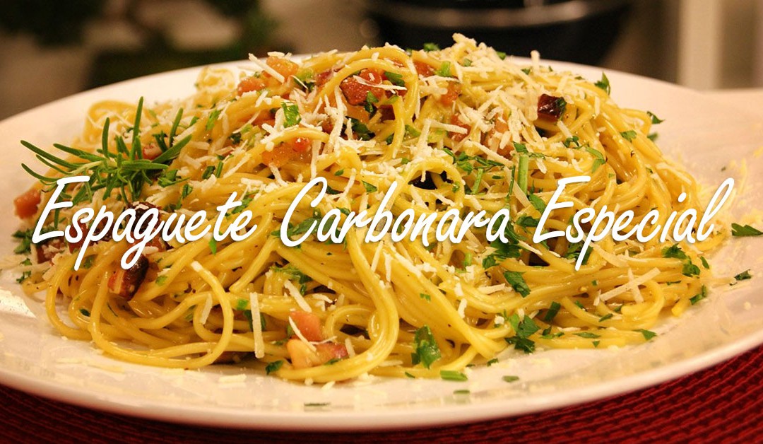 Espaguete Carbonara Especial
