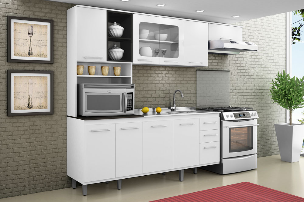 Cozinha Altera (cor 003 – branco | branco UV)