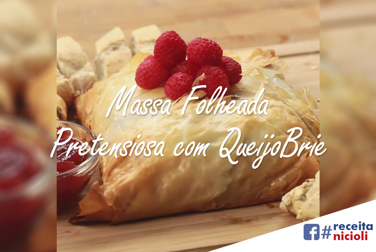 Massa Folheada Pretensiosa com Queijo Brie