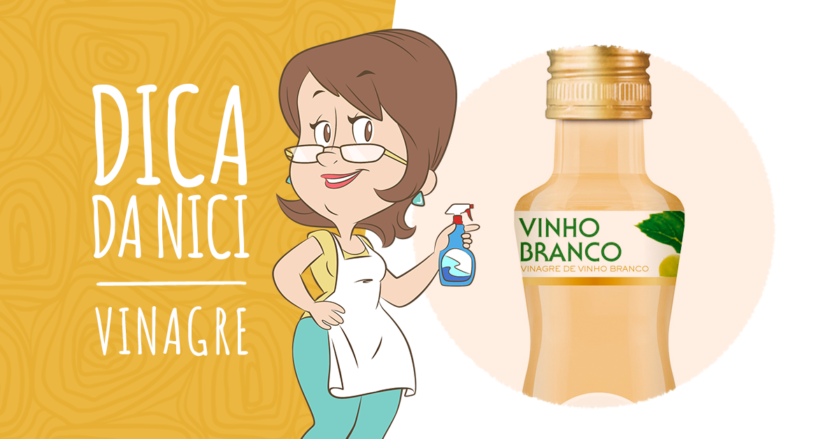 Vinagre de vinho branco é quase um milagre!