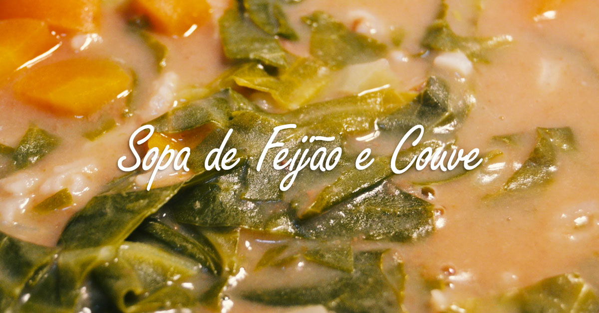 Sopa de Feijão e Couve