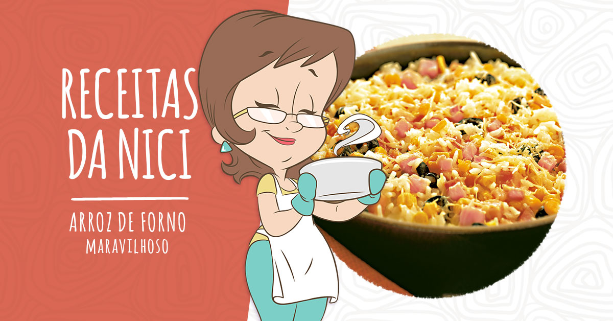 Arroz de forno maravilhoso