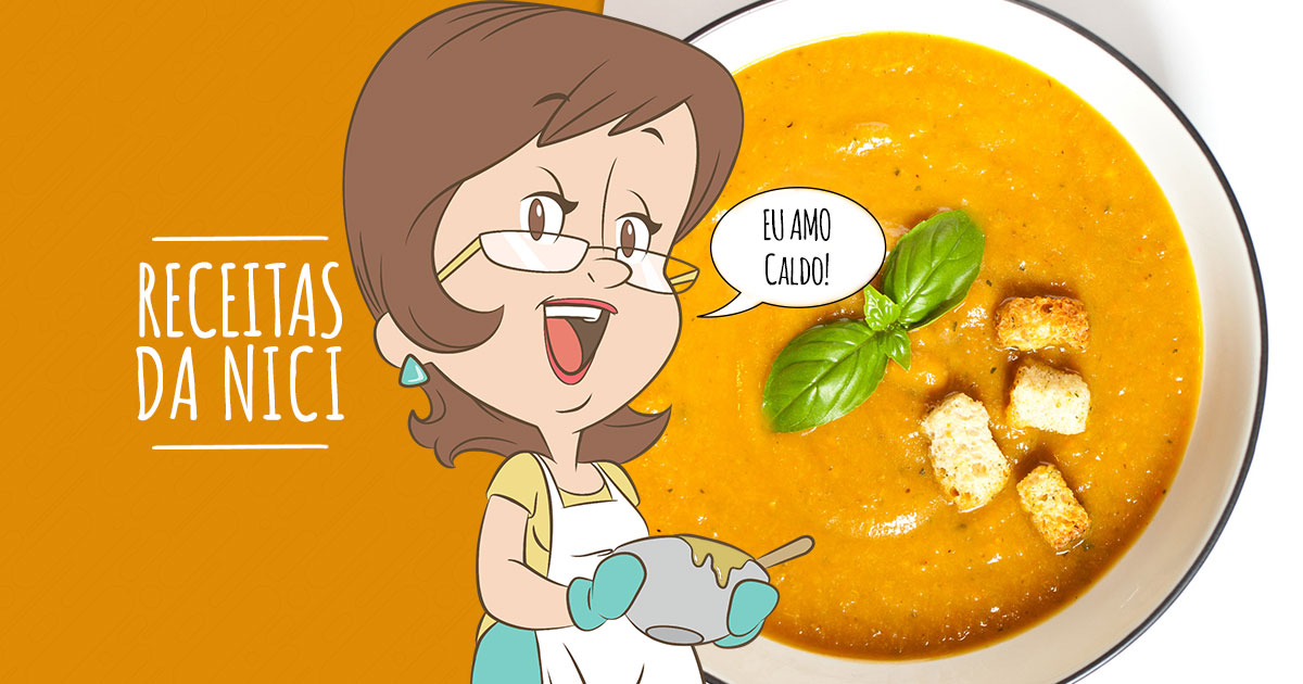 Caldo de Abóbora Cremoso