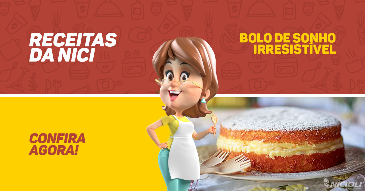 Bolo de Sonho Irresistível