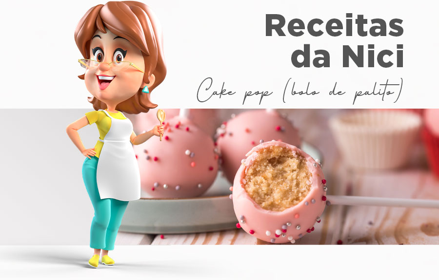 Cake pop (bolo de palito)